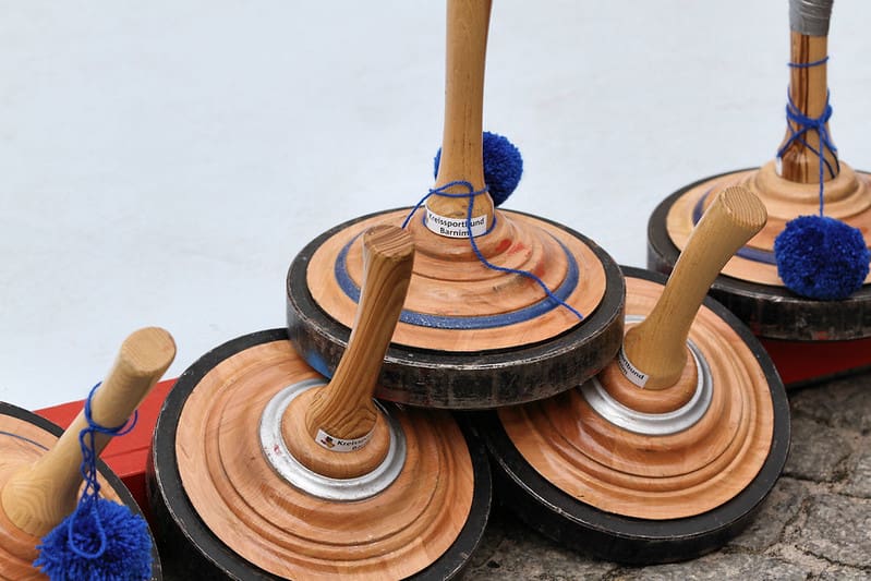 Eisstöcke aus Holz